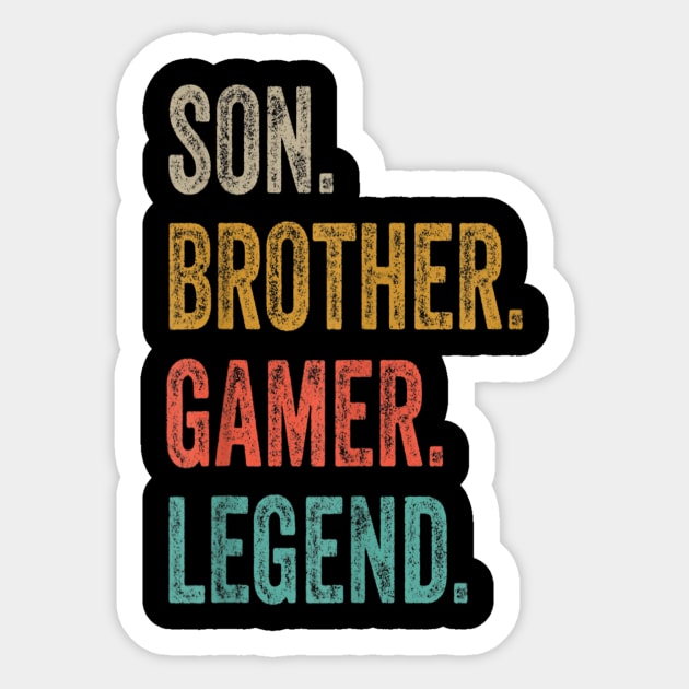 Gaming Gifts For Teenage Boys 8 16 Year Old Christmas Gamer T Shirt Sticker by Gadsengarland.Art